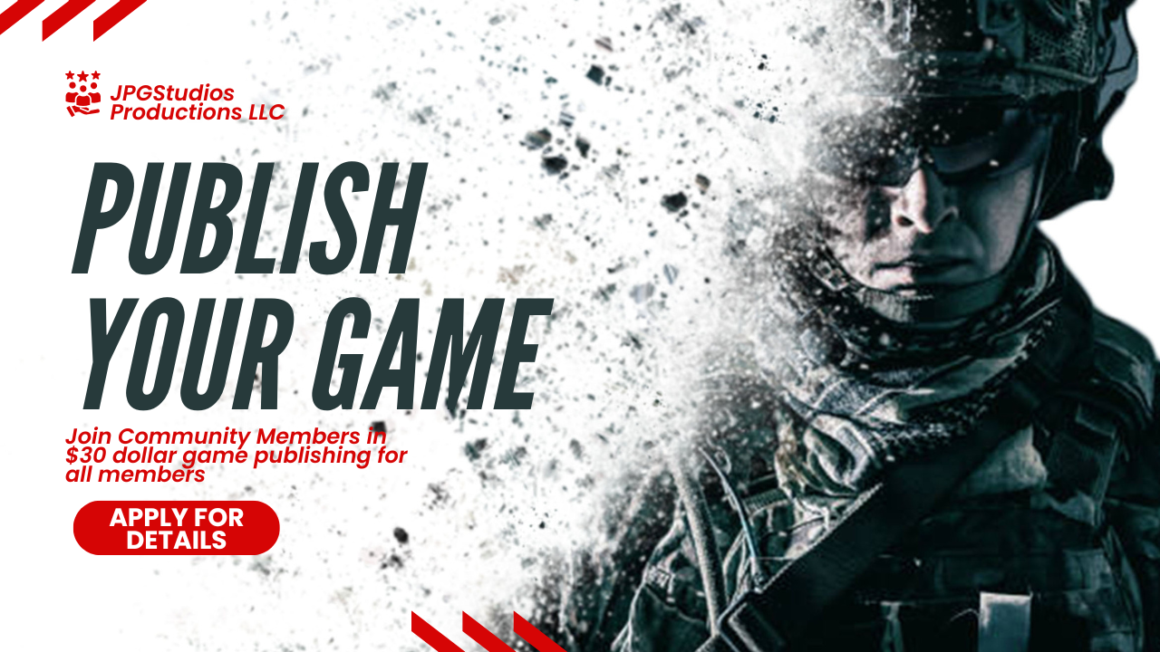 Apply to publish your game